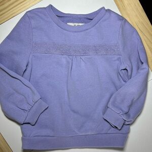 OshKosh B'gosh Lavender Pullover Crewneck Sweatshirt